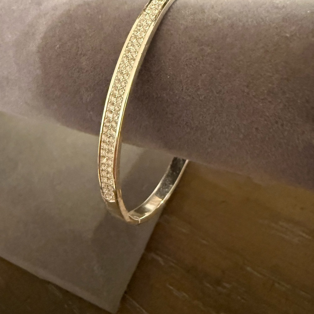 Stella & Dot Silver Crystal Bracelet